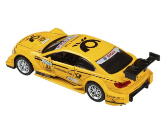 Машина АВТОПАНОРАМА BMW M3 DTM, желтый, 1/42, инерция, в/к 17,5*12,5*6,5 см