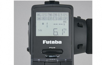 3-канальная система радиоуправления Futaba 3PV 3-Ch 2.4GHz R304SB Receiver