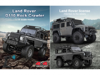 Радиоуправляемый краулер Double Eagle Land Rover D110 4WD RTR масштаб 1/14 4WD 2.4G RTR
