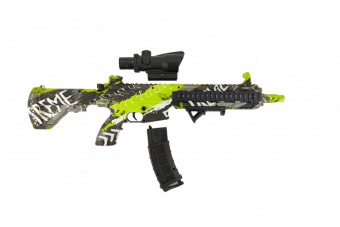 Автомат M416 стреляющий орбизами Зеленый