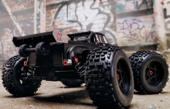 Монстр ARRMA 1:8 NOTORIOUS 6S V5 4WD BLX RTR (чёрный)