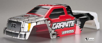 Корпус ARRMA Granite ''Hardcore'' (красный)