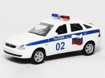 Машина Autotime ''LADA PRIORA'' полиция 1:36