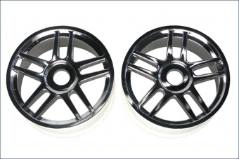 Wheel(10-Spoke/Silver Platinge/2Pcs)