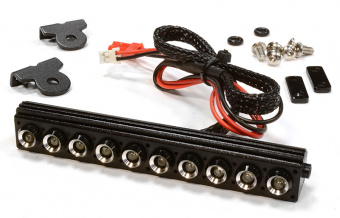 T10 Realistic Roof Top Sport White LED (10) Light Set W=87mm