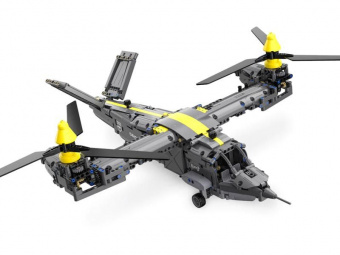 Конструктор CADA конвертоплан Tiltrotor Aircraft (1436 деталей)