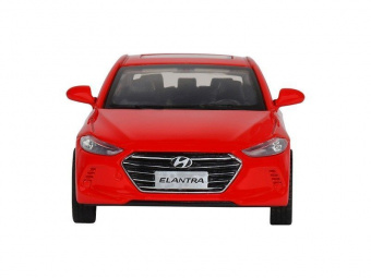 Машина ''АВТОПАНОРАМА'' HYUNDAI ELANTRA, красный, 1/40, инерция, в/к 17,5*12,5*6,5 см