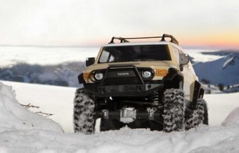 Радиоуправляемая модель для Трофи-Триала HPI Venture FJ Cruiser (Sandstorm) 4WD RTR 1:10 влаг.