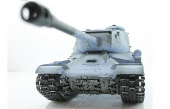 Радиоуправляемый танк Taigen ИС-2 модель 1944, СССР, зимний, деревянная коробка RTR 1:16 2.4G