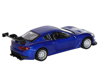 Машина ''АВТОПАНОРАМА'' Maserati Gran Turismo MC GT4, синий, 1/43, инерция, в/к 17,5*12,5*6,5 см