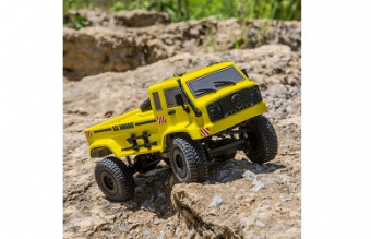 Краулер ECX 1:24 Scaler Crawler Barrage UV 4WD, электро, RTR (желтый)