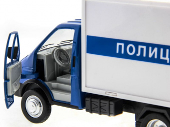Машина ''АВТОПАНОРАМА'' ГАЗель (полиция) 1/28, в/к 24*14*12 см