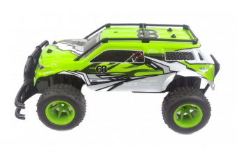 Машинка Monster Truck на пульте управления (полный привод, 2.4G, 1:10) Зеленая