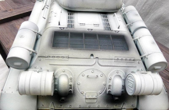 Радиоуправляемый танк Taigen 1:16 T34-85 (зимний) 2.4 Ghz (ИК)