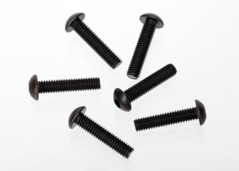 Винты, 4x18mm button-head machine (под шестигранник) (6)