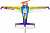 Самолет для сборки E27 710mm EDGE540 KIT+Motor+ESC+Servo（MF1905 2400KV+7035+10A ESC+9g Servo*3pcs）