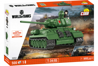 Конструктор COBI Танк T-34/85 COBI-3005A