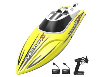 Радиоуправляемый катер Volantex RC 795-4 Vector XS желтый 2.4G RTR