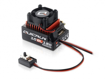 Бесколлекторный регулятор Hobbywing QUICRUN-10BL120-SENSORED (120A-760A, 1/10)