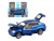 Машина АВТОПАНОРАМА BMW X6, синий, 1/32, свет, звук, инерция, в/к 17,5*13,5*9 см