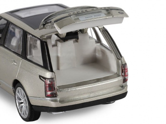 Машина ''АВТОПАНОРАМА'' 2013 Range Rover, золотой, 1/34, свет, звук, инерция, в/к 17,5*13,5*9 см