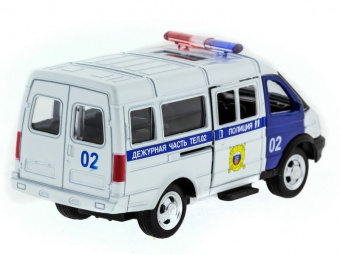 Машина ''АВТОПАНОРАМА'' инерц. ГАЗель (полиция) 1/50, в/к 14,5*8*5,5 см