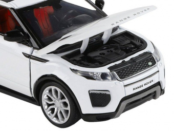 Машина ''АВТОПАНОРАМА'' Range Rover Evoque, белый, 1/32, свет, звук, инерция, в/к 17,5*13,5*9 см