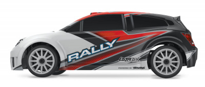 Радиоуправляемая ралли TRAXXAS LaTrax Rally 1:18 4WD Fast Charger Red