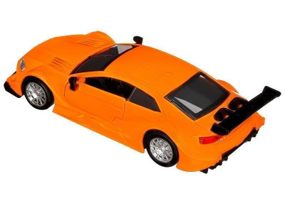 Машина АВТОПАНОРАМА Audi RS 5 DTM, оранжевый, 1/43, инерция, в/к 17,5*12,5*6,5 см