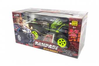 Машинка внедорожник на пульте управления Dodge Rampage Черный
