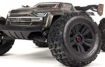 Монстр ARRMA 1:8 KRATON 4WD EXtreme Bash Roller (чёрный) (без аппаратуры и электроники)