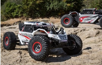 Багги Losi 1:6 Super Rock Rey 4WD RTR (белый с чёрным)