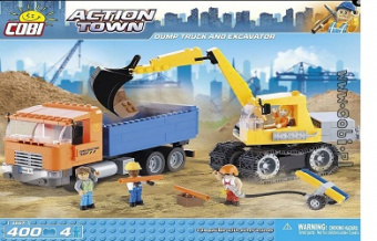 Dump Truck and Excavator