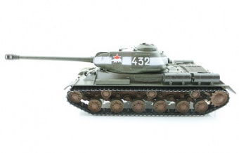 Радиоуправляемый танк Taigen ИС-2 (1944, СССР, зеленый) 1:16 2.4GHz деревянная коробка