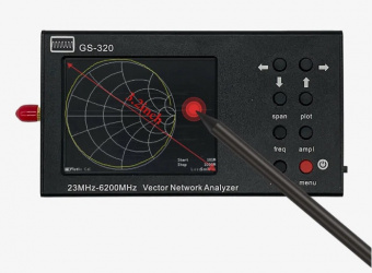 Портативный векторный анализатор цепей GS-320