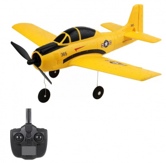 Радиоуправляемый самолет истребитель Wltoys A210 T28 (EPP) 2.4G