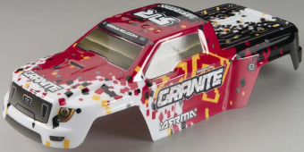 Корпус ARRMA Granite 2013 ''Pixel'' (красный)