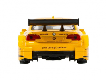 Машина АВТОПАНОРАМА BMW M3 DTM, желтый, 1/42, инерция, в/к 17,5*12,5*6,5 см