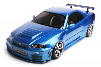 XXX-D RTR 1/10 Scale RC 4WD Drift Car (2.4G) NISSAN R34 GT-R