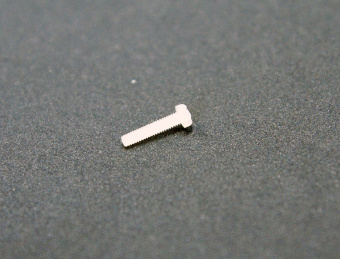 Винт пластмассовый M2x10мм