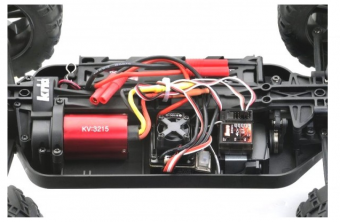 Радиоуправляемый монстр 1/10 Himoto Bowie 4WD 2.4GHz RTR (бесколекторный, влагозащищенный регулятор)