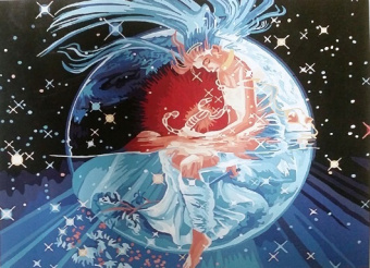 Скорпион. Картина по номерам 40х50