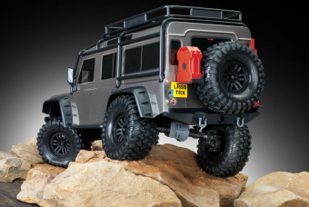Радиоуправляемая модель TRAXXAS TRX-4 1:10 Land Rover 4WD Scale and Trail Crawler Серебристый
