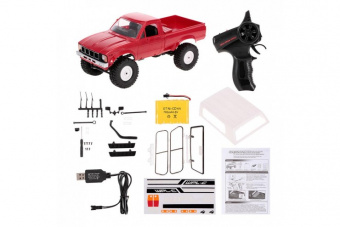 Радиоуправляемый краулер WPL Military Truck Buggy Crawler RTR 4WD масштаб 1:16 2.4G