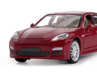 Машина ''АВТОПАНОРАМА'' Porsche Panamera S, красный, 1/24, в/к 24,5*12,5*10,5 см