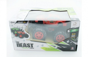 Радиоуправляемый внедорожник Wangfeng Monstre Truck Mercedes-Benz 1:14 (свет, звук)