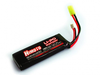Аккумулятор Himoto Li-pol 1500mAh, 25c, 2s1p, MiniTamiya для E18MTL, E18XBL, E18XTL, E18SCL