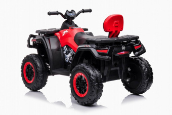 Детский электромобиль квадроцикл (полный привод, 12V) Красный