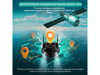 Радиоуправляемый катер для рыбалки Flytec V803 GPS 2.4G RTR