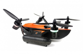 Радиоуправляемый квадрокоптер WL Toys Triphibian RTF 2.4G Оранжевый